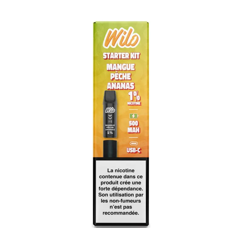 WILO - Starter kit Mangue Peche Ananas