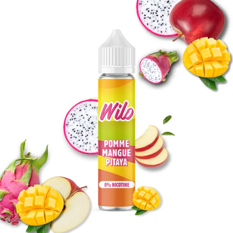 WILO+ - POMME MANGUE PITAYA 50mL