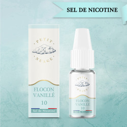 Flocon vanillé Sel de Nicotine