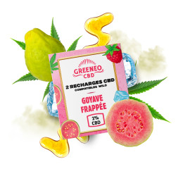 BOITE DE 2 CARTOUCHES GOYAVE FRAPPE (WILO X GREENEO)