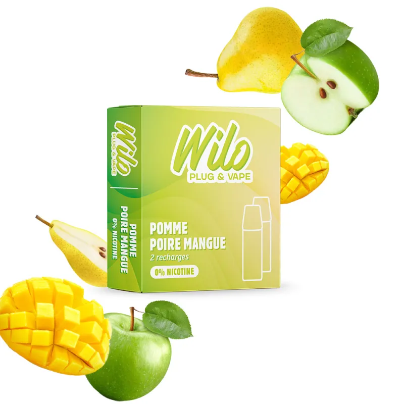 Recharges WILO - Pomme Poire Mangue
