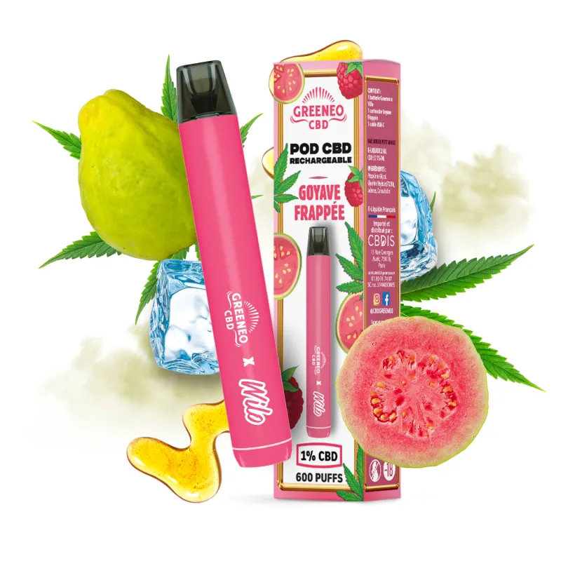 POD RECHARGEABLE GOYAVE FRAPPÉE
