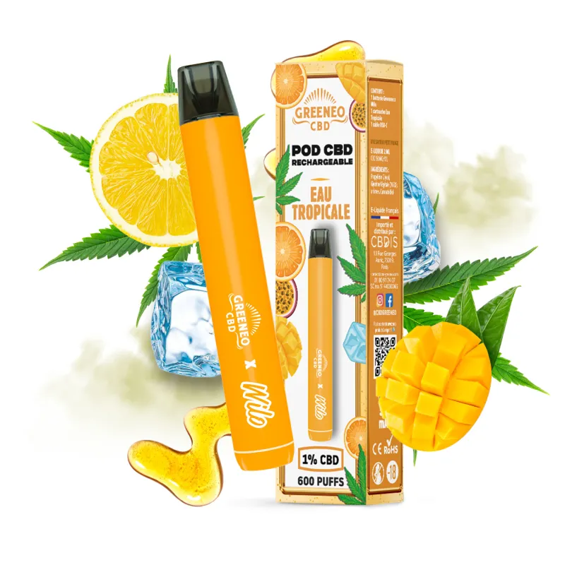 POD RECHARGEABLE L'EAU TROPICALE