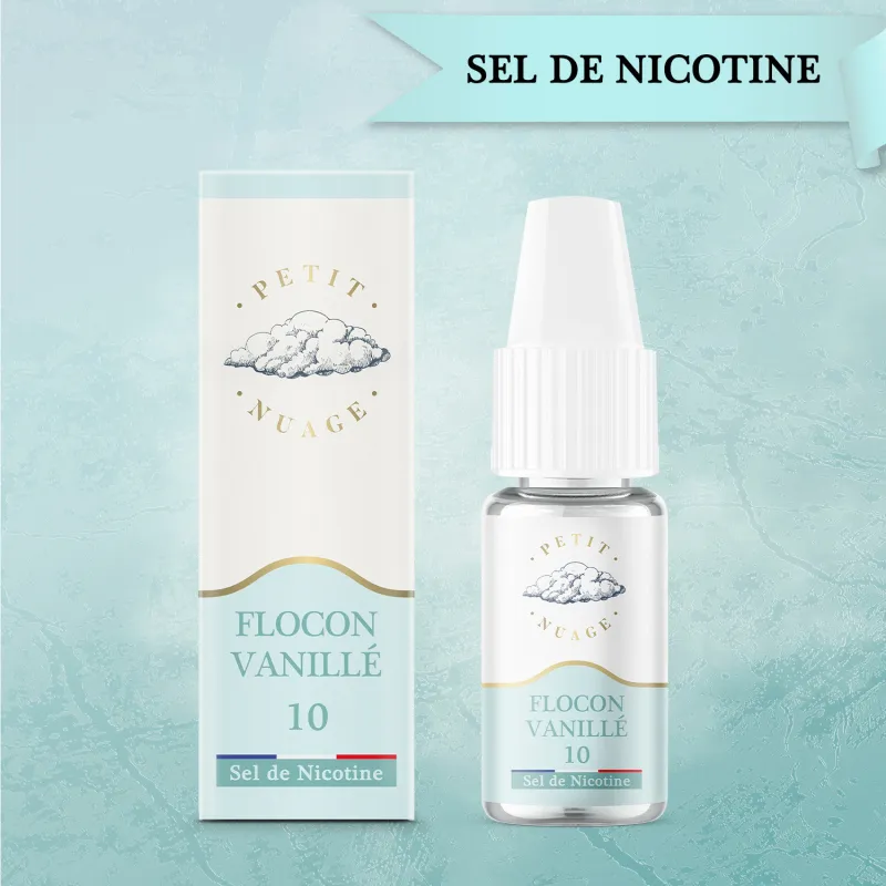 Flocon vanillé Sel de Nicotine