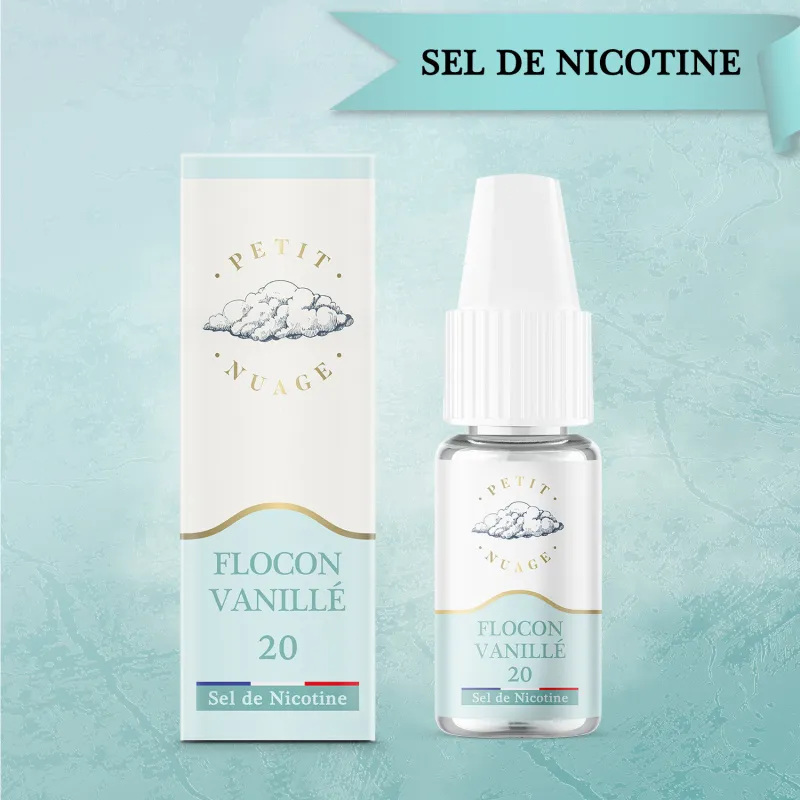 Flocon vanillé Sel de Nicotine