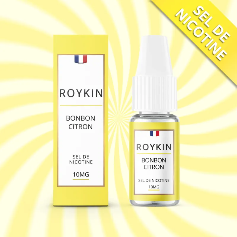 Bonbon citron Sel de Nicotine