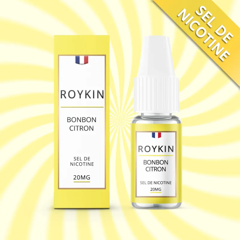 Bonbon citron Sel de Nicotine