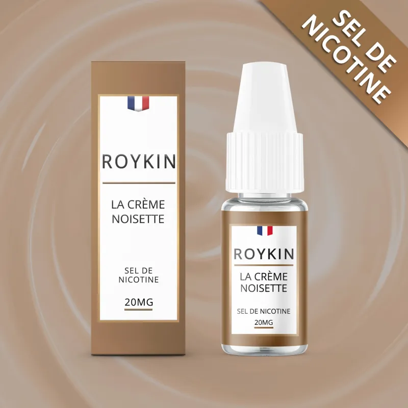 SEL DE NICOTINE LA CRÈME DE NOISETTE