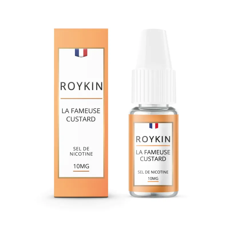 SEL DE NICOTINE LA FAMEUSE CUSTARD