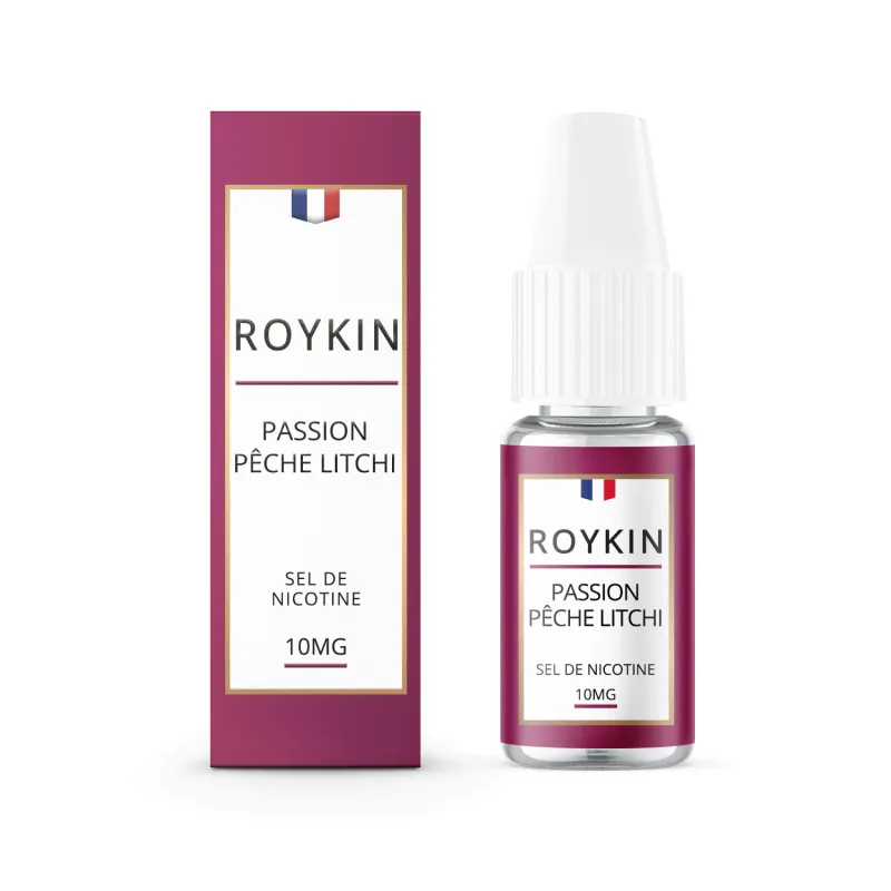 SEL DE NICOTINE PASSION PÊCHE LITCHI