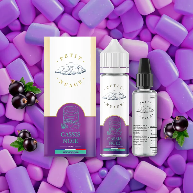 Petit Nuage - Cassis noir 60ml - 0mg