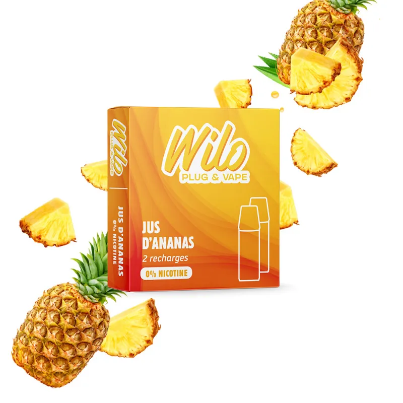 Recharges WILO - Jus d'Ananas