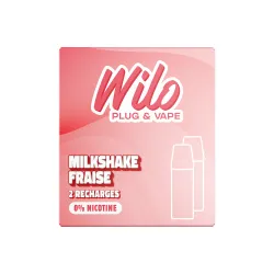Recharges WILO - Milkshake Fraise