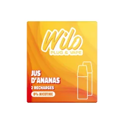 Recharges WILO - Jus d'Ananas